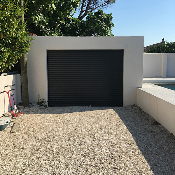 Porte de garage aluminium