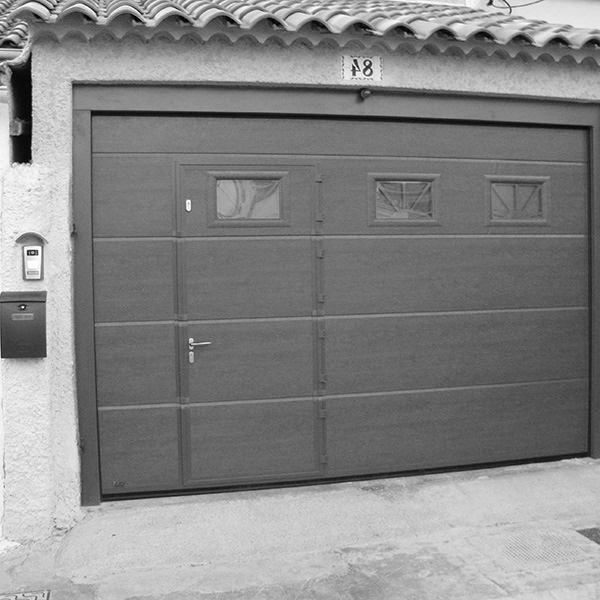 Prix porte de garage avec portillon